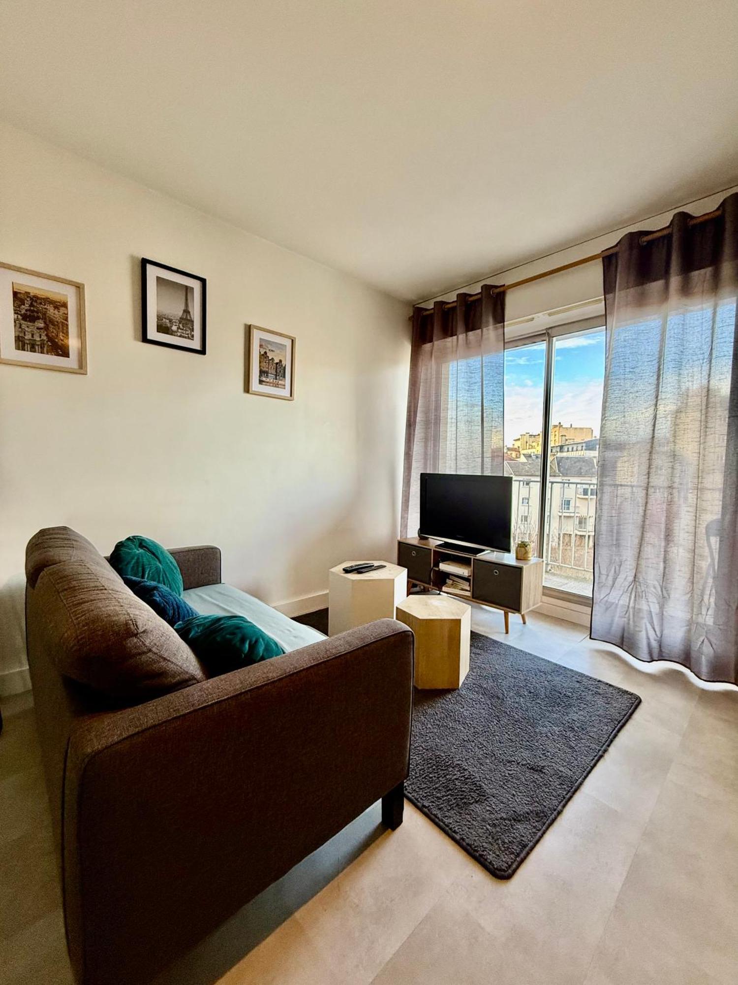 T1 Aux Pieds De La Gare Bénédictins - Dabnb Appartement