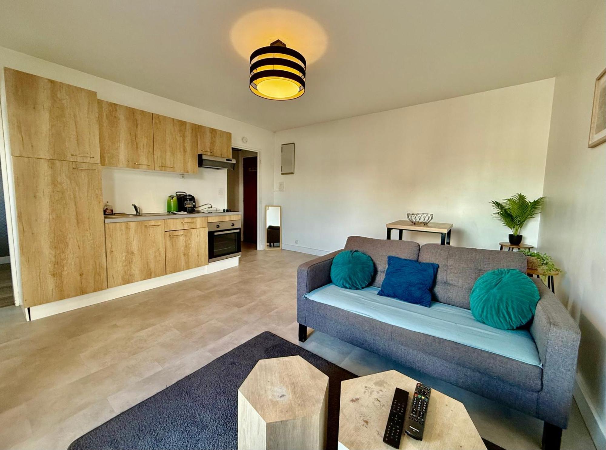 T1 Aux Pieds De La Gare Bénédictins - Dabnb Appartement
